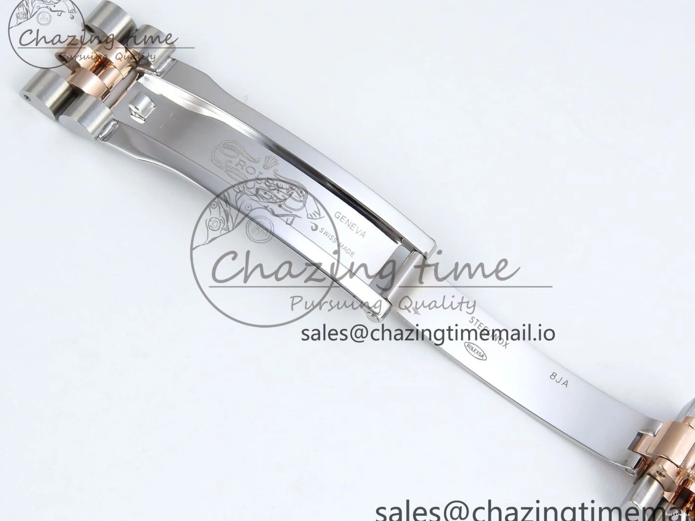 0106 StreetReady DateJust 31 278271 ARF 1:1 Best Edition 904L Steel Gray Roman Diamonds Dial on SS RG Jubilee Bracelet ETA 516